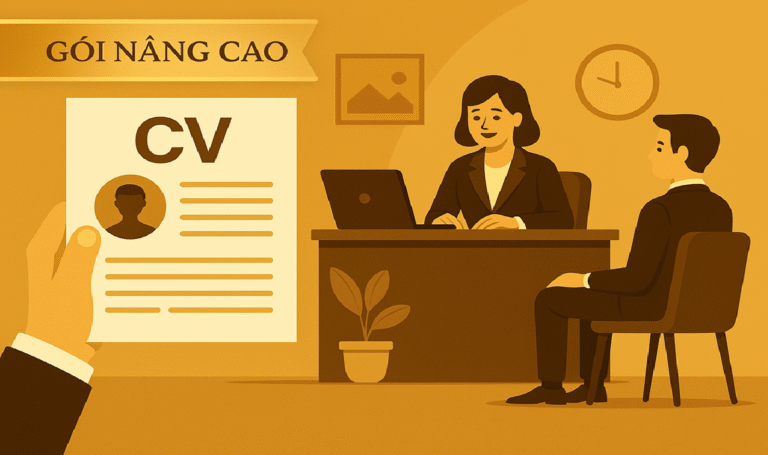 Khóa Học Viết CV Ấn Tượng Và Phỏng Vấn Thành Công – Nâng Cao (Được chỉnh sửa CV bởi chuyên gia)