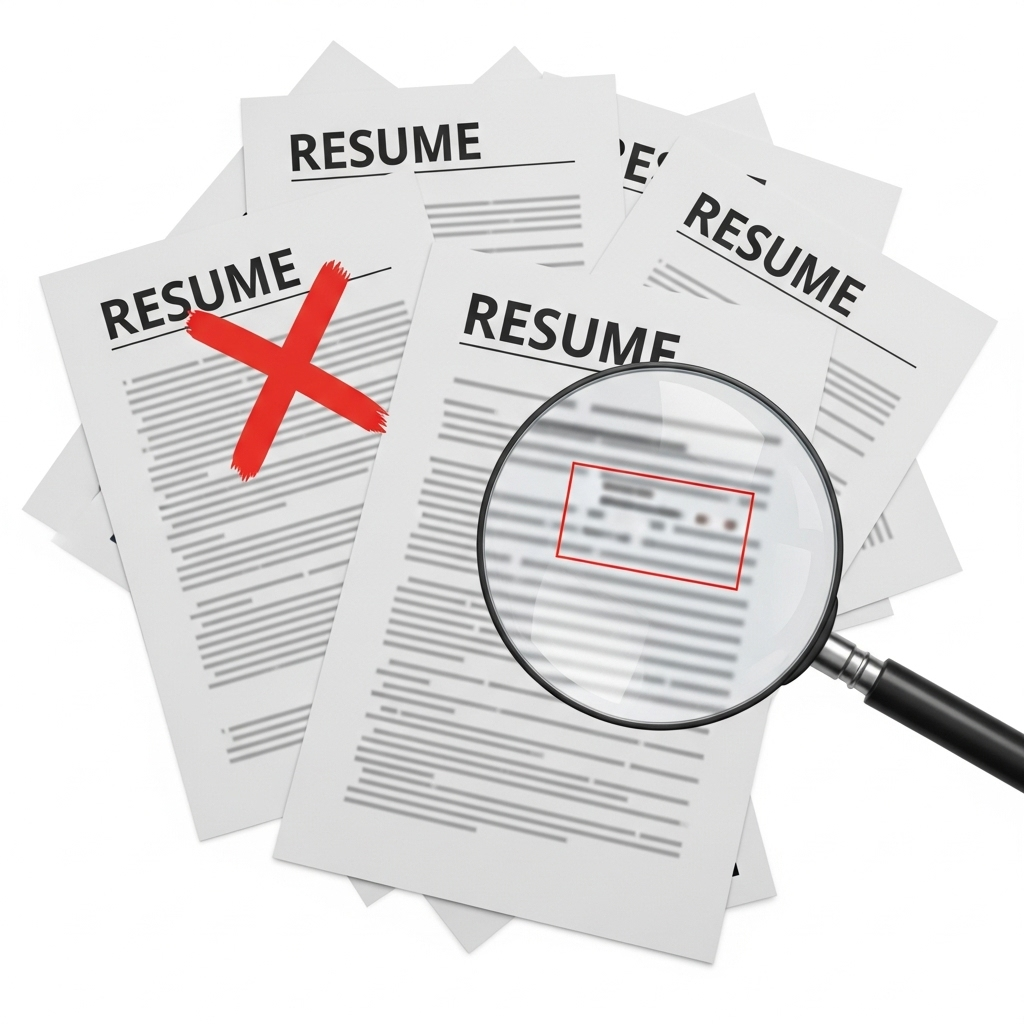 CV không được chọn